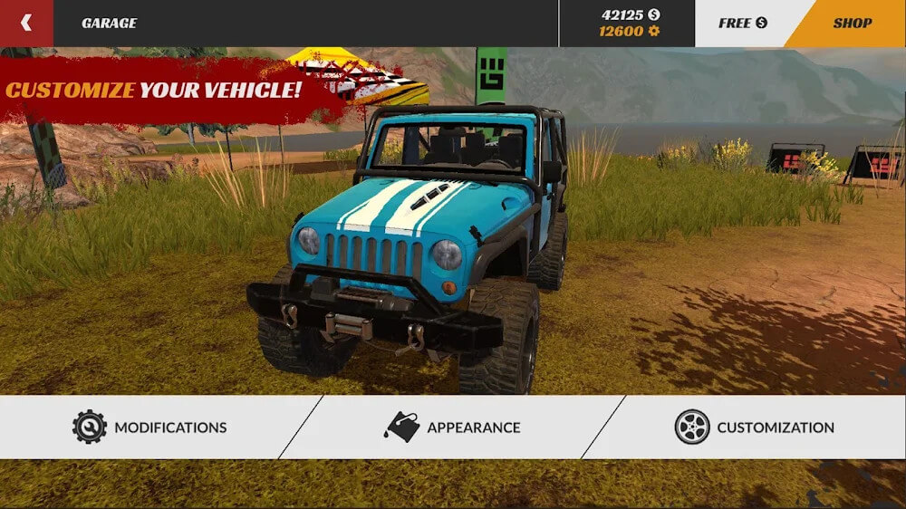 Offroad PRO v1.0.22 MOD APK (Free Shopping)