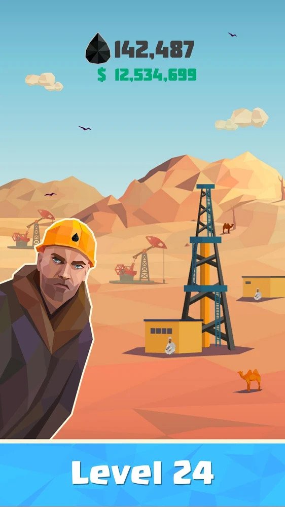 Oil Tycoon: Gas Idle Factory v4.3.1 MOD APK (Unlimited Money/VIP)