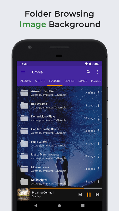 Omnia Music Player v1.7.7 MOD APK (Premium Unlocked)