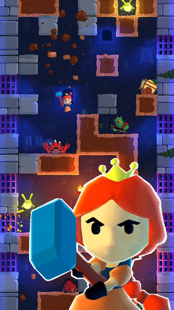 Once Upon a Tower v41 MOD APK (Unlimited Bombs/PowerUp)