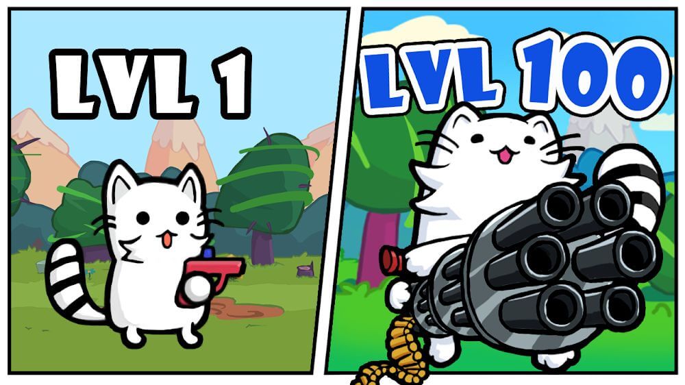 One Gun: Cat v42 MOD APK (Unlimited Money)