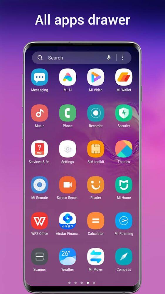 One S10 Launcher v9.1 APK + MOD (Premium Unlocked)