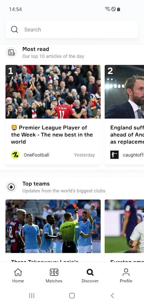 OneFootball v15.18.0 MOD APK (AD-Free)