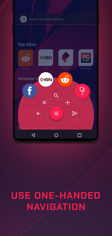 Opera GX: Gaming Browser v1.8.7 APK + MOD (More Optimized)