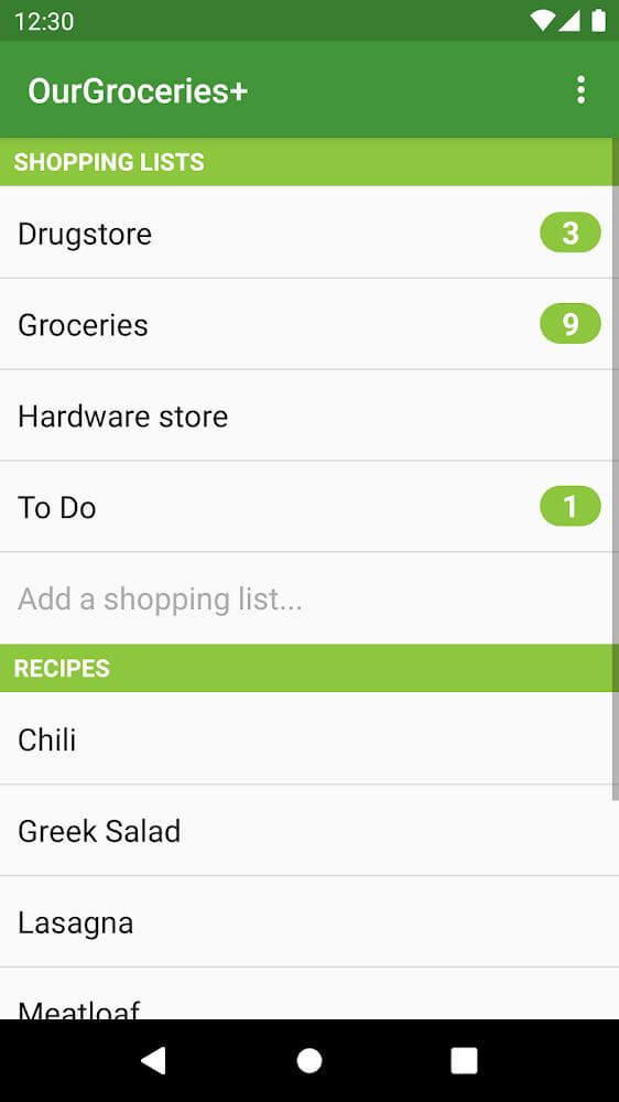 Our Groceries Shopping List v5.5.2 APK + MOD (Premium Unlocked)