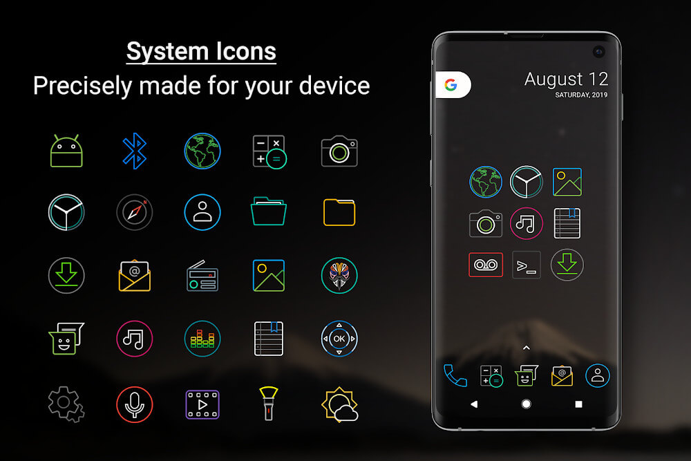 Outline Icons - Icon Pack v3.28 APK (Paid)