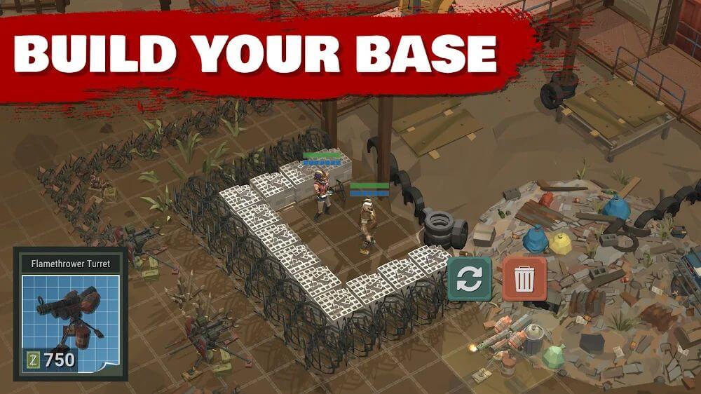 Overrun: Zombie Tower Defense v2.82 MOD APK (Free Shopping)