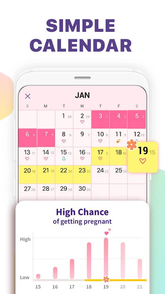 Ovulation and Period Tracker v1.087.GP APK + MOD (Premium Unlocked)