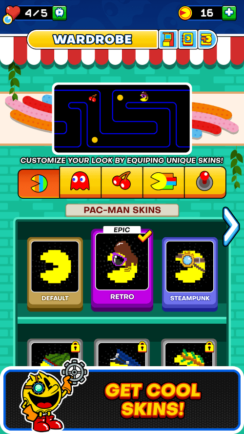 PAC-MAN v11.4.9 MOD APK (God Mode)