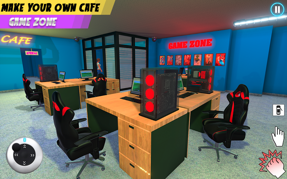PC Cafe Business Simulator v2.7 MOD APK (Unlimited Cash) Download
