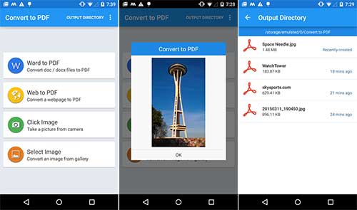 PDF Converter Doc, Web & Image 1.5 Paid Apk for Android
