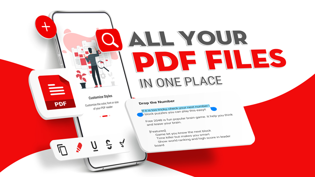 PDF Reader MOD APK 3.9.0 (Premium Unlocked)