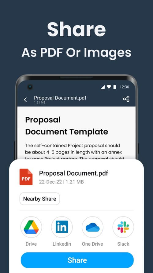 PDF Scanner v2.1.7 MOD APK (Premium Unlocked)