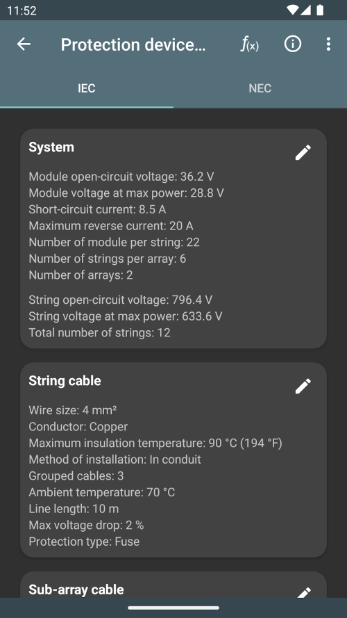 PV Calculations v2.0.4 MOD APK (Premium Unlocked)