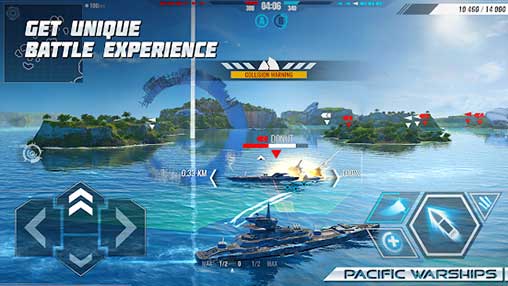 Pacific Warships MOD APK 1.1.25 (Bullet) + Data for Android