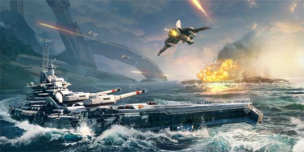 Pacific Warships MOD APK 1.1.25 (Bullet) + Data for Android