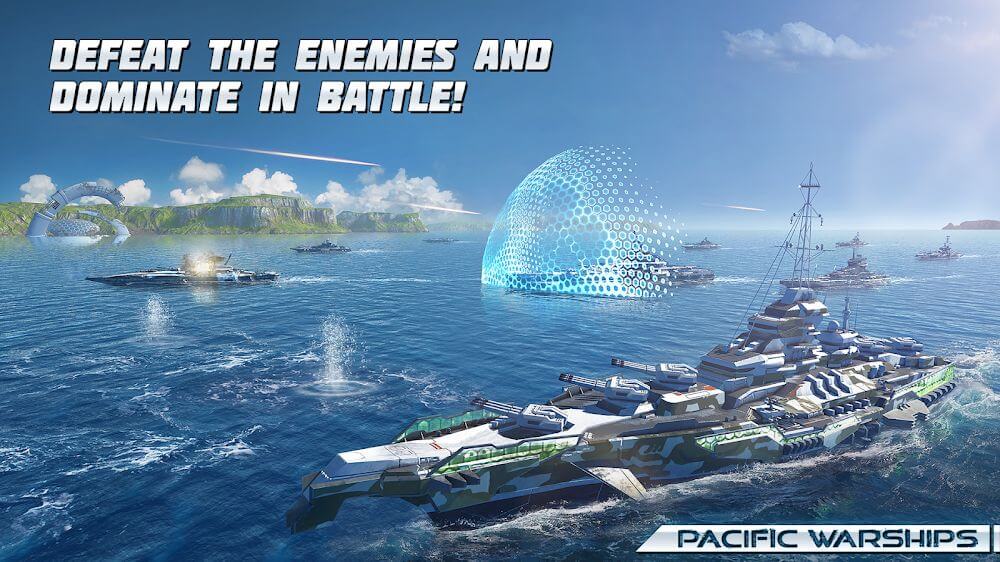 Pacific Warships v1.1.26 MOD APK (Unlimited Bullets)