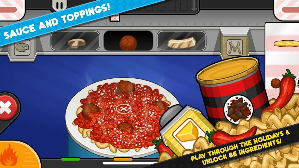 Papa's Pastaria To Go! v1.0.2 MOD APK (Unlimited Tips)