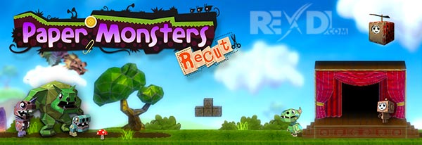 Paper Monsters Recut 1.30 Ad-Free Apk + Data for Android