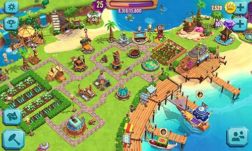 Paradise Bay 3.9.0.7844 Apk Casual Game Android