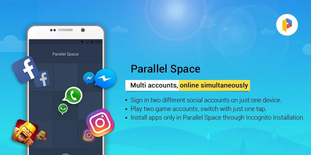 Parallel Space v4.0.9468 MOD APK (Pro Unlocked)