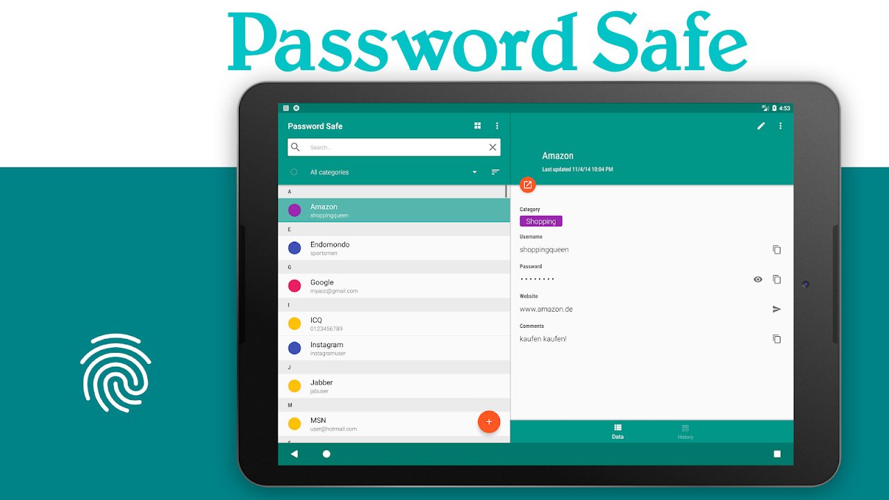 Password Safe MOD APK 8.0.8 (Pro Unlocked)