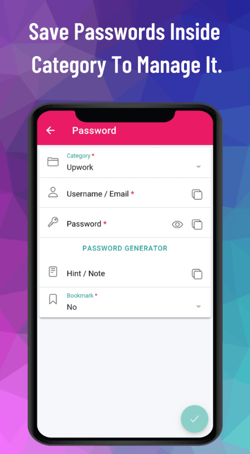 Passwords Manager Pro v3.5.4 APK (Full Version)