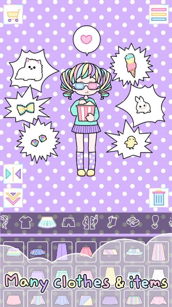 Pastel Girl: Dress Up Game v2.7.6 MOD APK (Free Purchases)