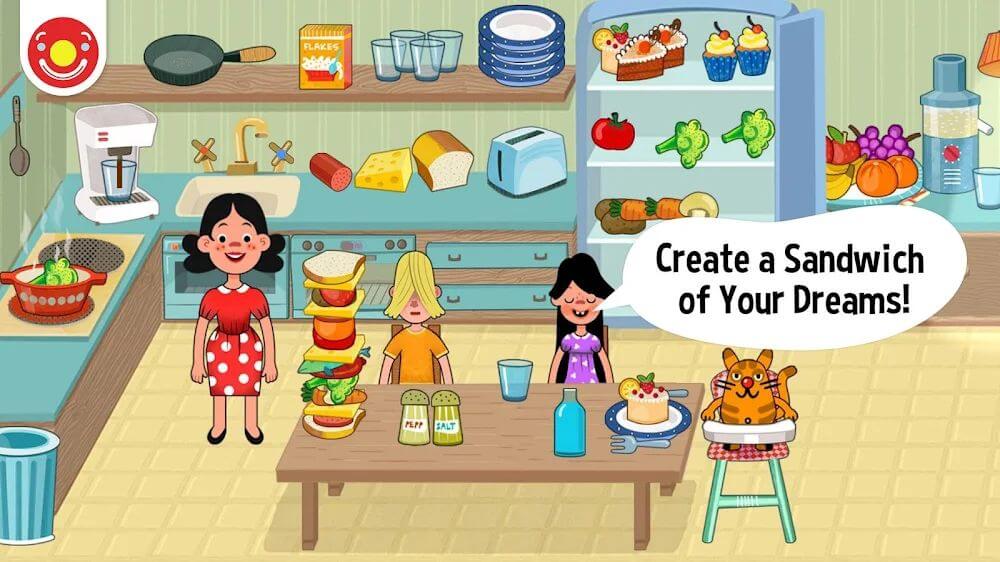 Pepi House: Happy Family v1.5.10 MOD APK (All Unlocked, Free Shopping)