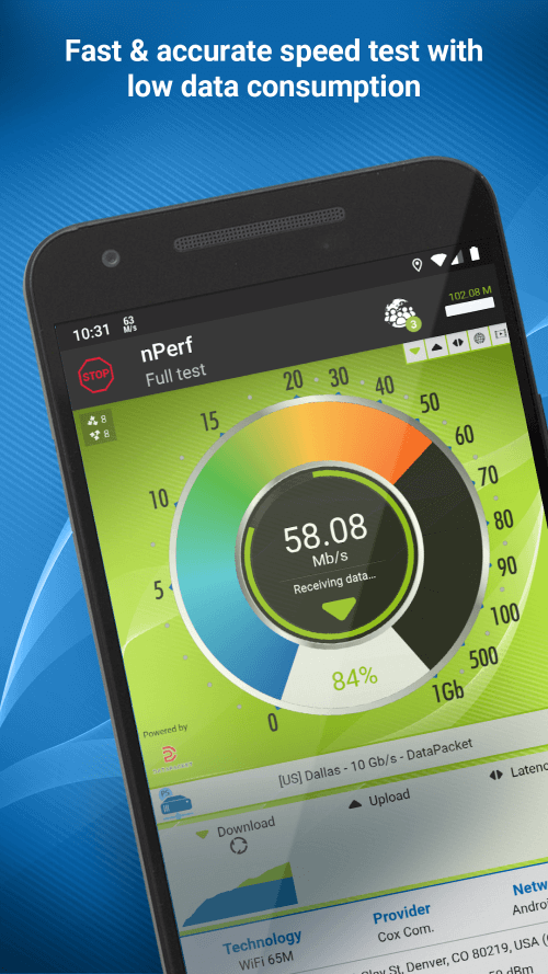 Perf Speed Test v2.15.1 MOD APK (Premium Unlocked)