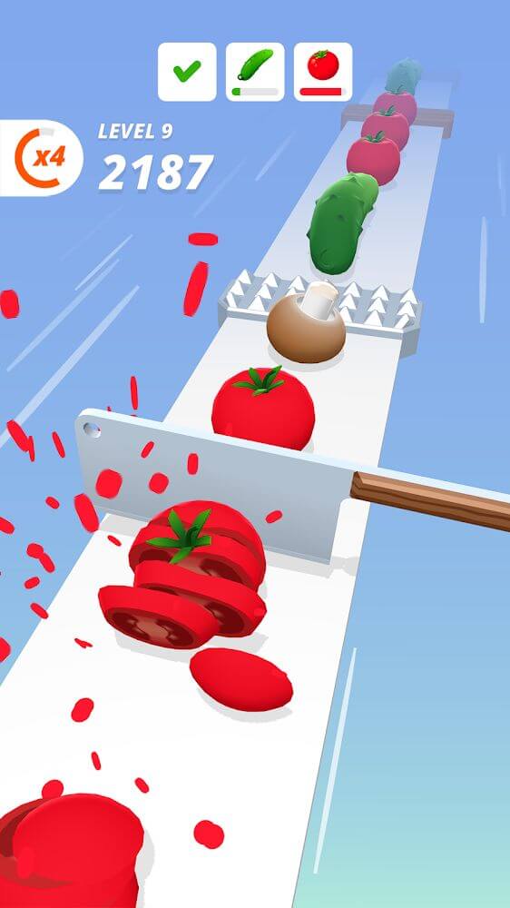 Perfect Slices v1.4.28 MOD APK (Unlimited Coins, Unlocked Level)