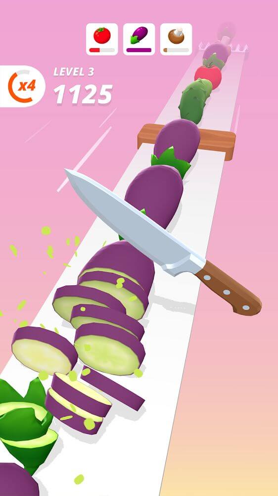 Perfect Slices v1.4.28 MOD APK (Unlimited Coins, Unlocked Level)