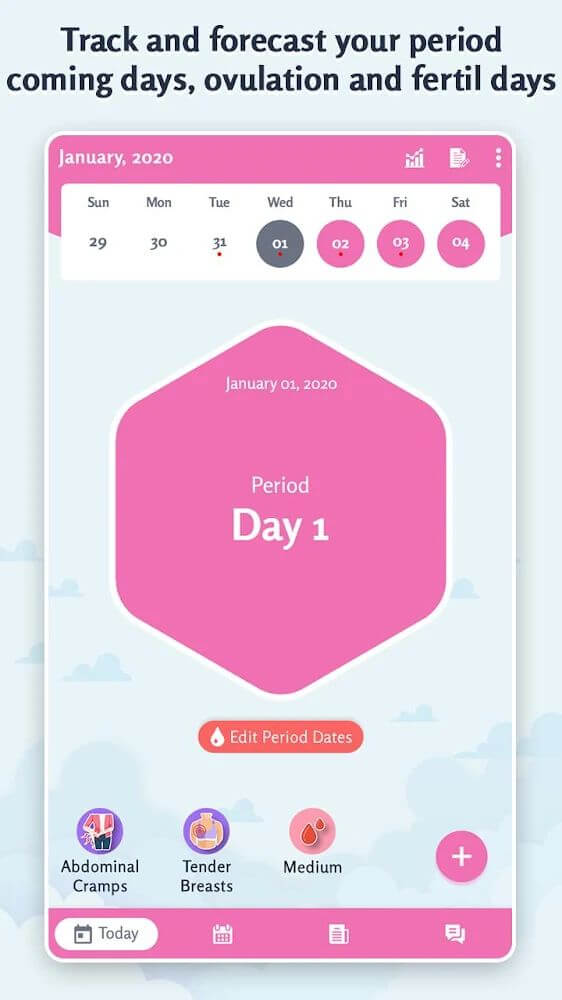 Period Tracker v1.12 APK + MOD (Premium Unlocked)