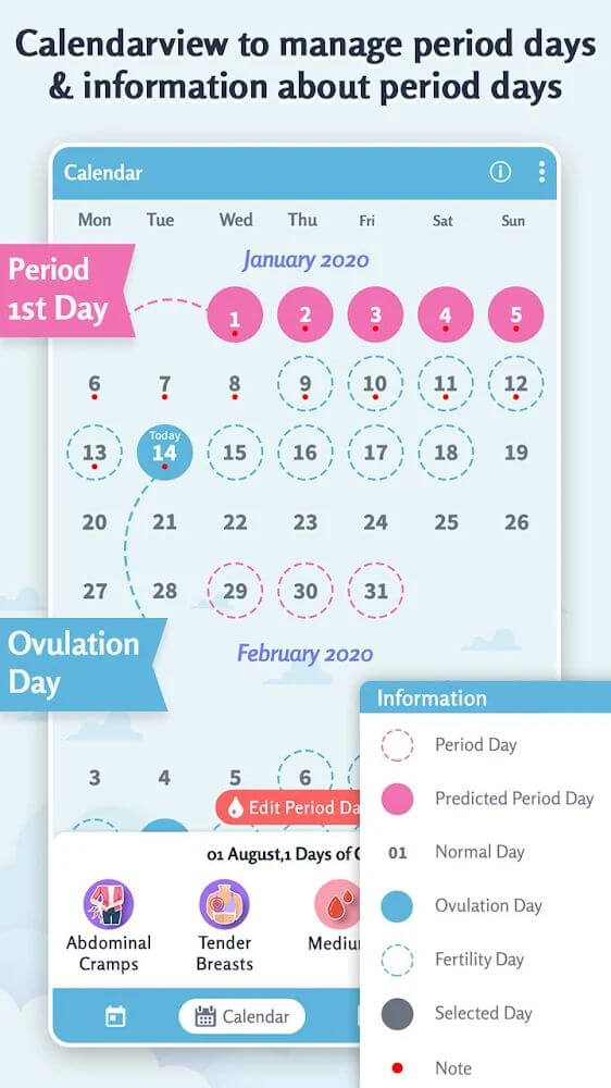 Period Tracker v1.12 APK + MOD (Premium Unlocked)