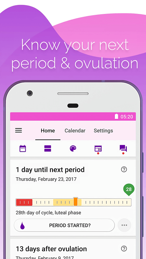 Period and Ovulation Tracker v7.9 MOD APK (Premium Unlocked)