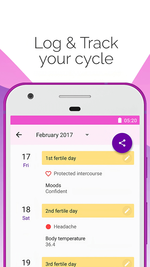 Period and Ovulation Tracker v7.9 MOD APK (Premium Unlocked)