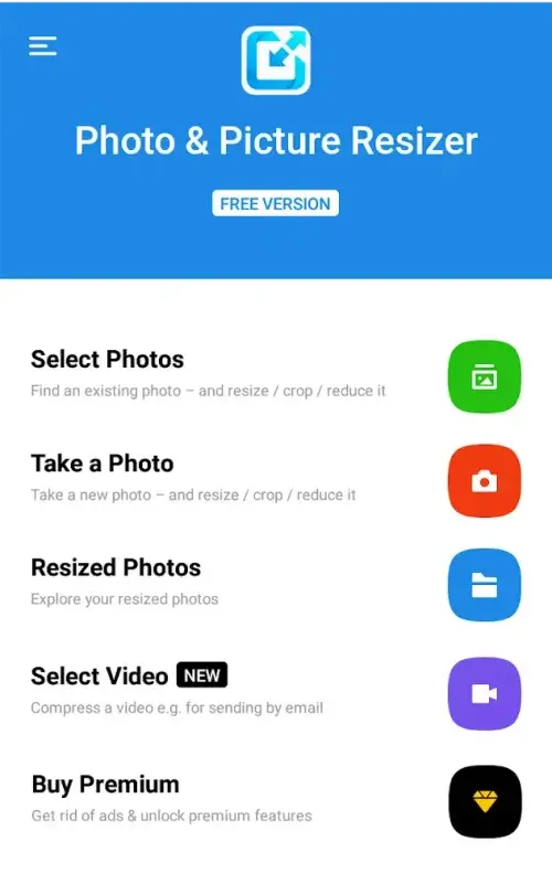 Photo & Picture Resizer v1.0.349 MOD APK (Premium Unlocked)