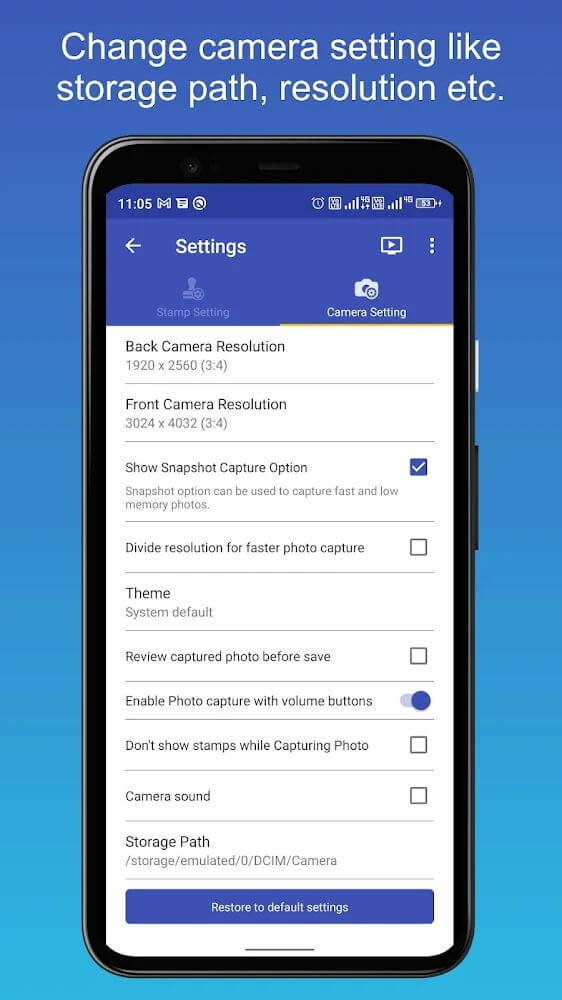 PhotoStamp Camera v2.1.2  MOD APK (Pro Unlocked)