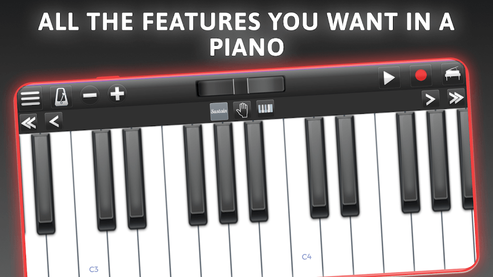 Piano Solo HD v4.3.4 MOD APK (Premium Unlocked)