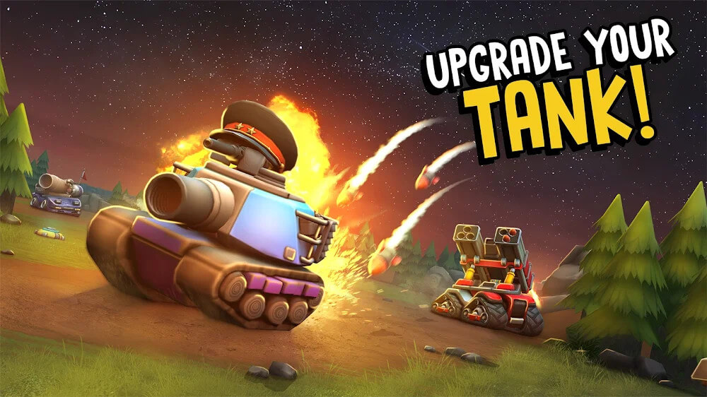 Pico Tanks v60.0.2 MOD APK + OBB (Unlimited Money, Stars, Research)