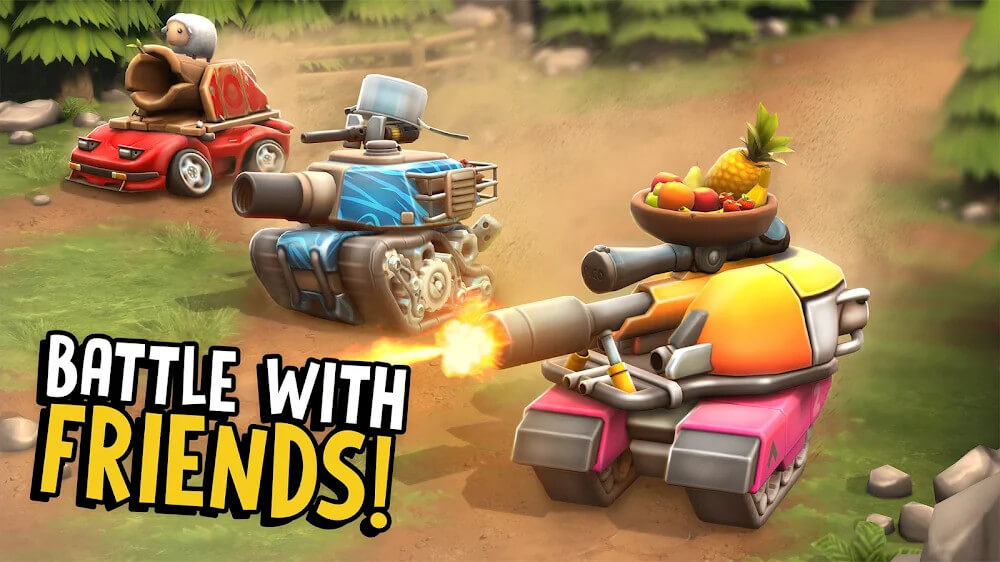 Pico Tanks v60.0.2 MOD APK + OBB (Unlimited Money, Stars, Research)