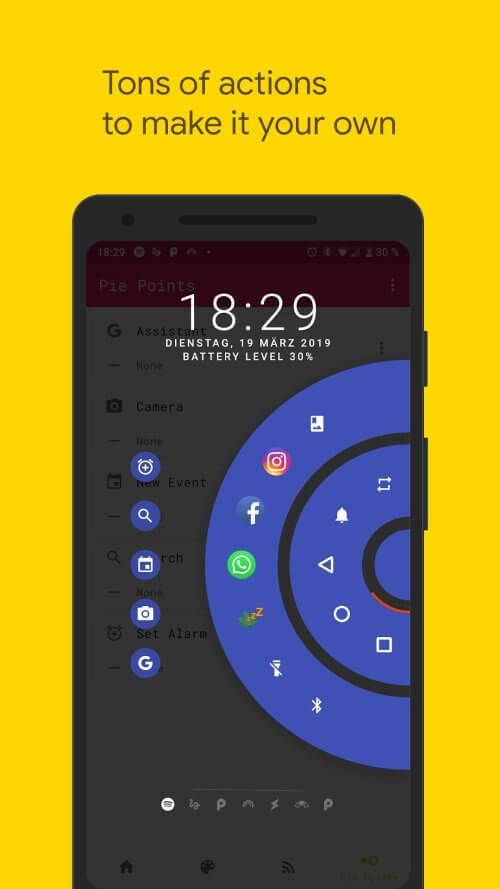 Pie Controls Gestures v2.5.5 APK (Full Version)