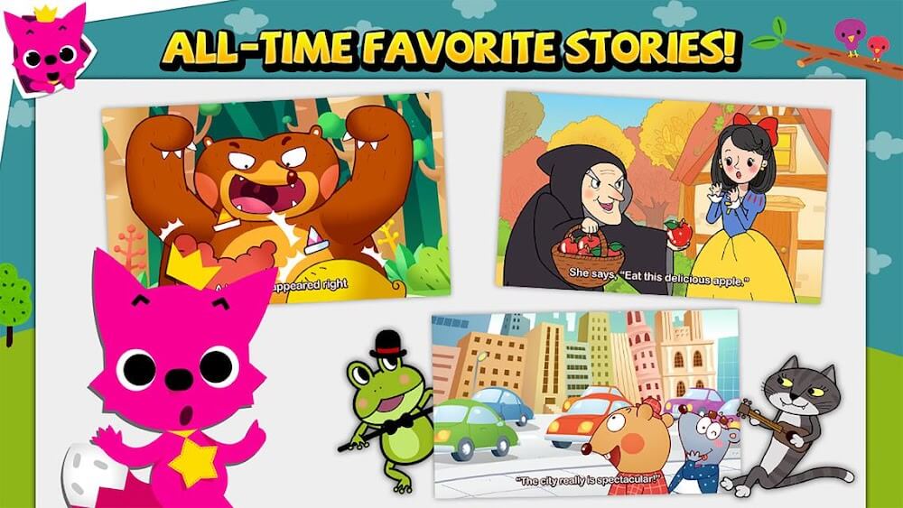 Pinkfong Kids Stories v200.09 MOD APK (Premium Unlocked)