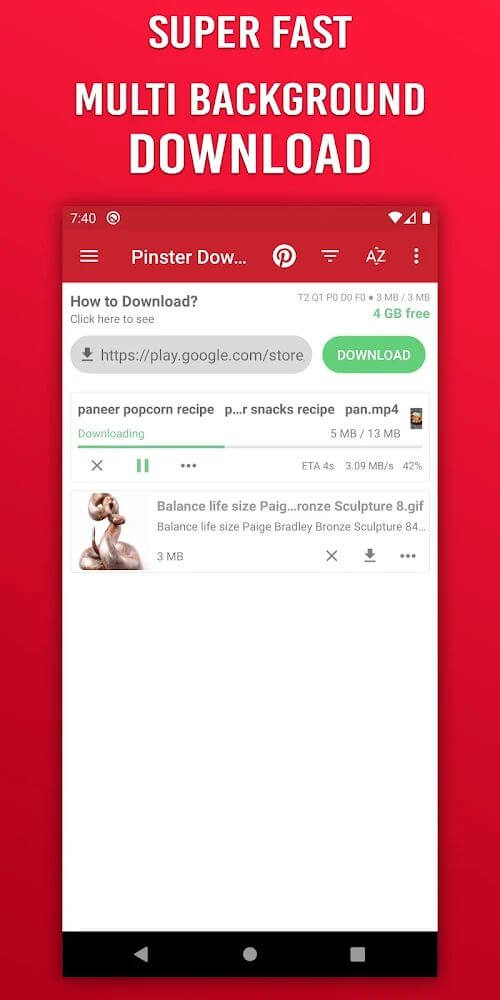 Pinster Advanced Downloader v23.10.10 MOD APK (Premium Unlocked)