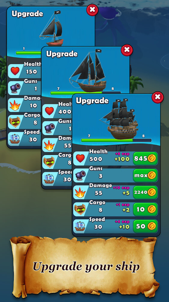 Pirate Raid v1.31.0 MOD APK (Unlimited Money, God Mode)