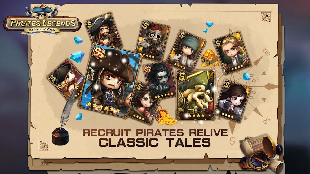 Pirates Legends v5.0.0 APK + MOD (Stats Multi)