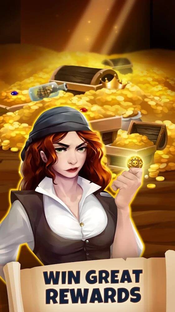 Pirates and Puzzles v1.5.17 MOD APK (High Attack/Defense, Free Items)