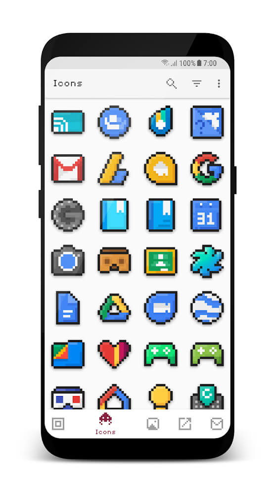 PixBit - Pixel Icon Pack v16.9 APK (Patched)