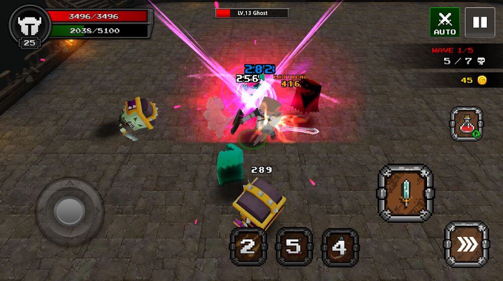 Pixel Blade M v9.5.3 MOD APK (Unlimited Money, God Mode)