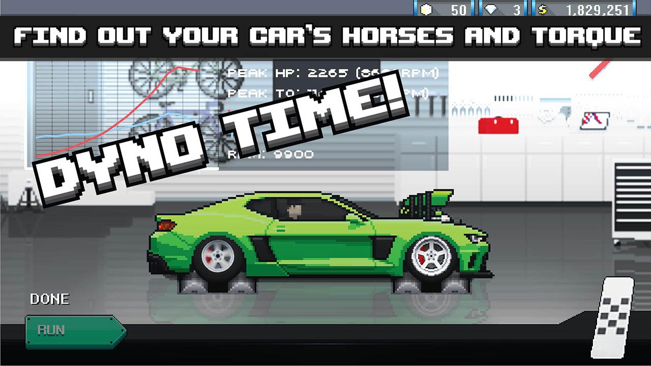 Pixel Car Racer MOD APK 1.2.3 (Unlimited Money)
